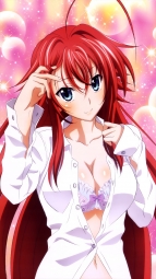 i_323991 bra cleavage highschool_dxd open_shirt rias_gremory