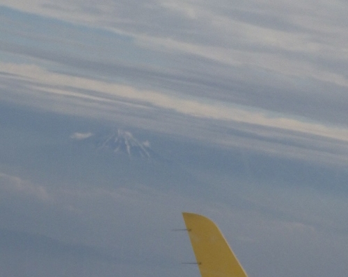FDAイエローと富士山