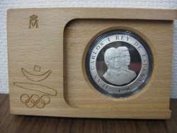 バルセロナオリンピック記念2000ペセタ銀貨