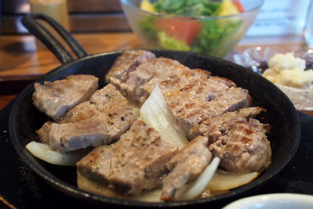 ■ 豚ステーキ　十一