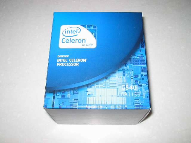 パーツ選定 CPU編 Intel Core i5 3570、Celeron G540