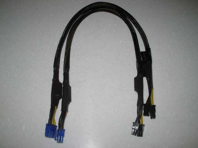 SilverStone STRIDER Gold Evolution SST-ST75F-G-E 2本 x 8/6-Pin PCIE connector （550mm）
