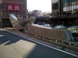 JR大垣駅　南口にある噴水